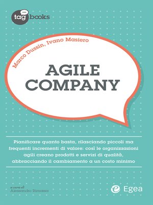cover image of Agile company